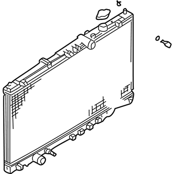 Chrysler Sebring Radiator - MR431145