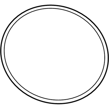 2004 Dodge Viper Water Pump Gasket - 5037171AB