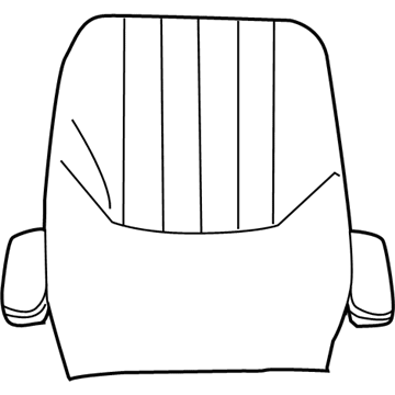 Dodge ZA391D5AA Seat Back
