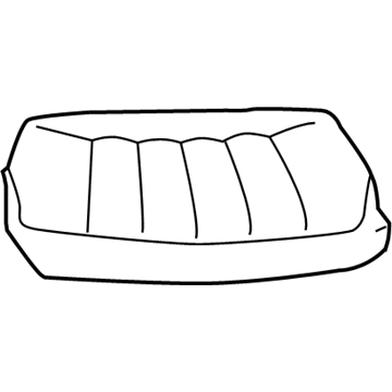 2005 Dodge Caravan Seat Cushion - ZA411J3AA