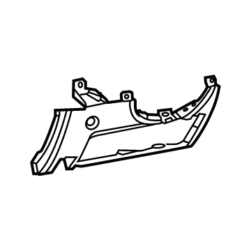 2023 Dodge Durango Steering Column Cover - 7EH01DX9AB