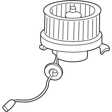 Dodge 4885148AC Blower Assembly