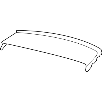 Chrysler 68028458AA Back Panel