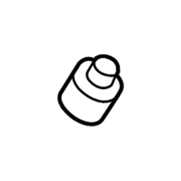 Mopar 68027056AA Rear Seal Bumper, Rubber