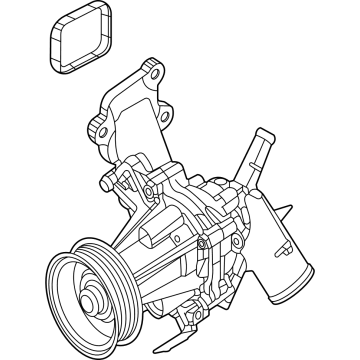 Dodge 5048616AD Water Pump Assembly
