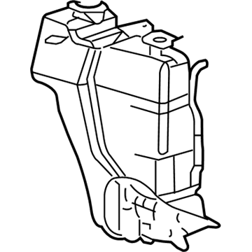 Dodge 55056502AE Reservoir - Washer And Coolant