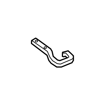 Jeep 68200497AB Tow Hook