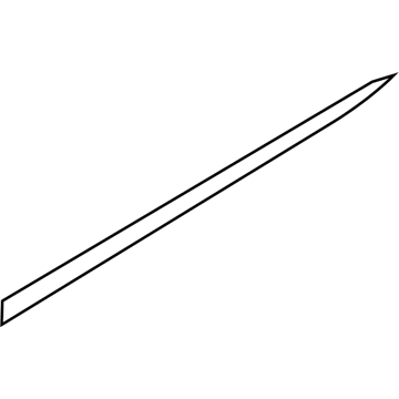 Chrysler ZH60TZZAA Body Side Molding