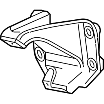 2006 Dodge Ram 3500 Engine Mount Bracket - 52021163AA