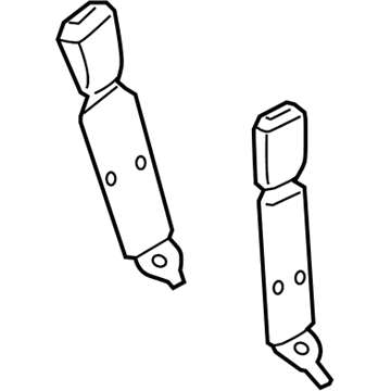 Dodge 5GW281D5AC Center Buckle