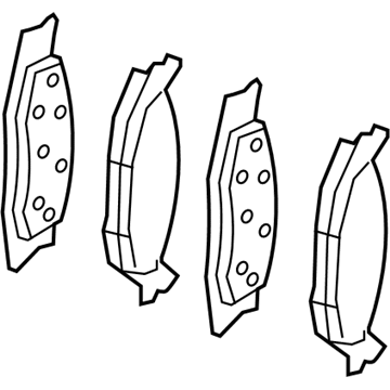 Dodge 68574695AA Brake Pads