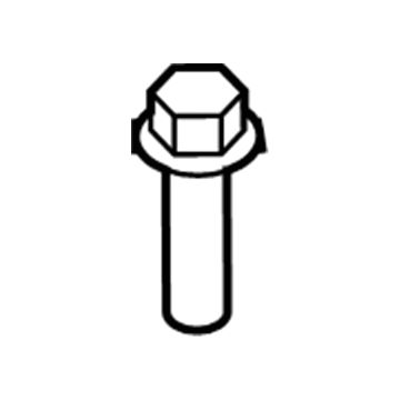 Chrysler 6105064AA Mount Insulator Bolt
