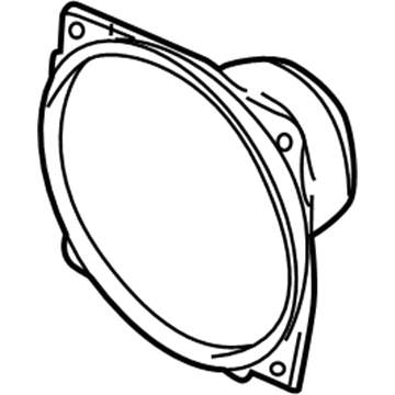 2000 Chrysler Sebring Car Speakers - MR172110