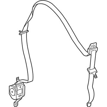 Dodge Dakota Seat Belt - 5HQ271DVAB