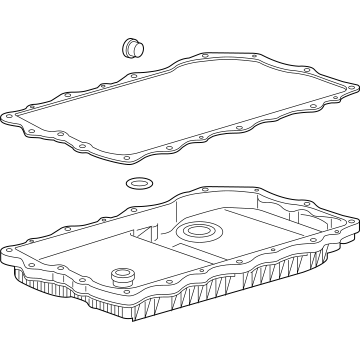 Ram 52854834AB Transmission Pan