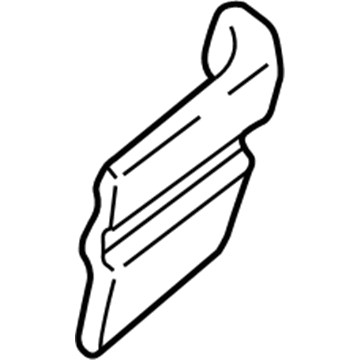 Dodge 55274954AB Lower Molding