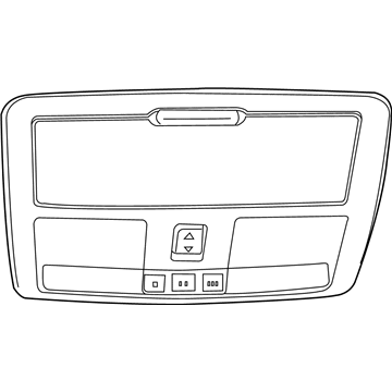 Dodge 1AR29BD1AB Overhead Console