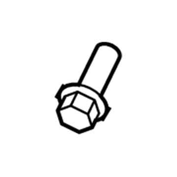 Jeep 6104386AA Filler Neck Screw