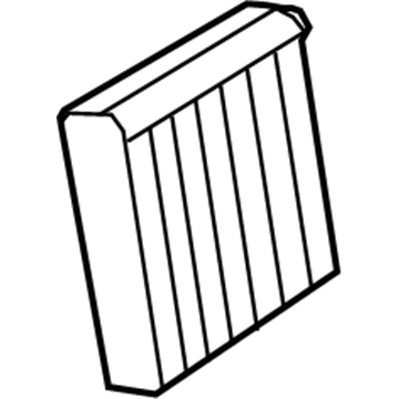 Jeep 68003994AC Evaporator Core