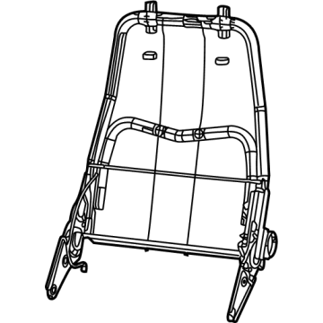 Ram 68236632AA Seat Back Frame