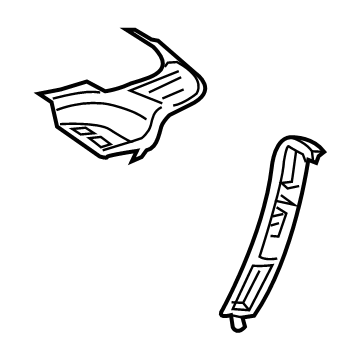 Ram 68451168AA Extension Panel