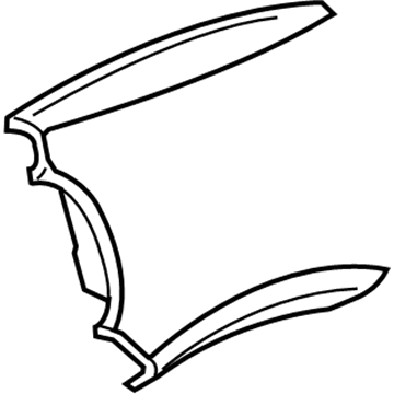 Chrysler 1BQ03BD1AD Driver Air Bag