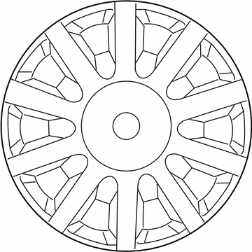 Chrysler Sebring Wheel Cover - 5272553AC