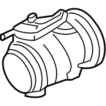 Chrysler 5058031AD Compressor
