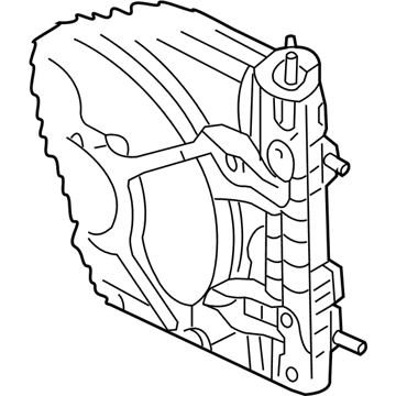2004 Chrysler PT Cruiser A/C Condenser - 5096191AC