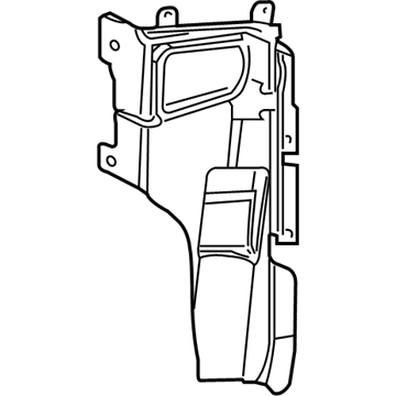 Dodge 55277011AD Air Shield