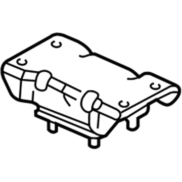 Jeep 52058551AB Transmission Mount