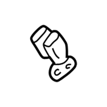 Jeep 5GE491DVAE Buckle End