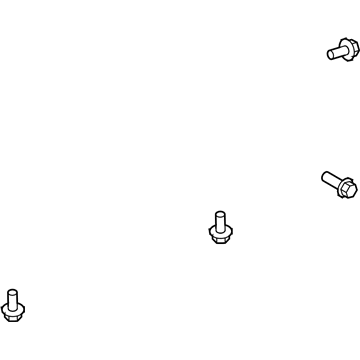 Dodge 6508183AA Bumper Cover Screw