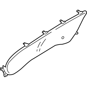 Chrysler MR958954 Cluster Lens