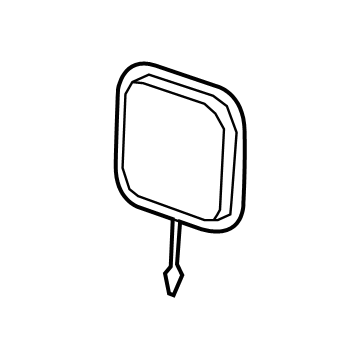 Ram 68044826AA Carrier Plug