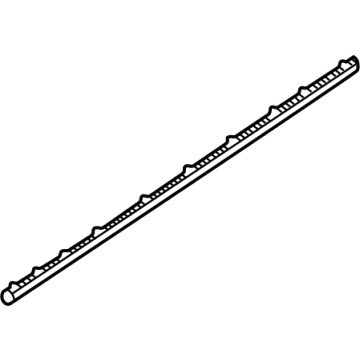 Jeep 68376851AA Lower Weatherstrip