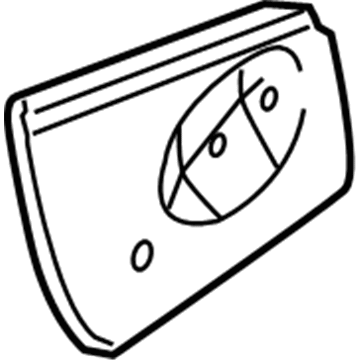 2003 Chrysler Sebring Exhaust Heat Shield - 4593529AD