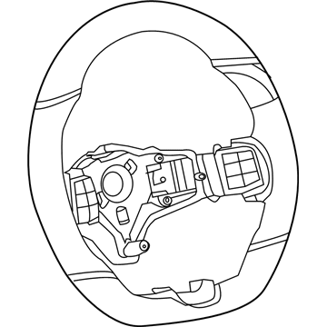 2016 Dodge Viper Steering Wheel - 5NP57DX9AA