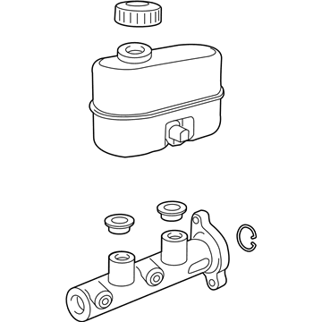 Ram 68433355AA Master Cylinder