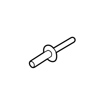 Jeep 68460626AA Bracket Rivet