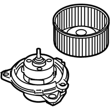 Dodge Blower Motor - 5161007AB