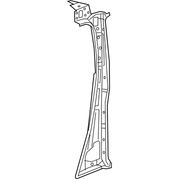 Ram 68353953AA Inner Center Pillar