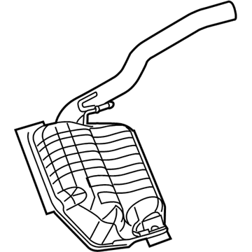 Dodge 53010369AA Muffler & Pipe