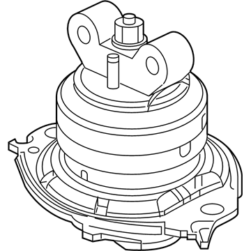 Dodge 68277082AA Mount