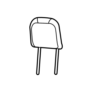 Jeep 7FR96TX7AA Headrest