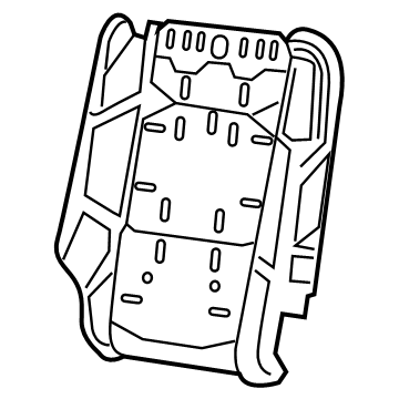 2024 Jeep Gladiator Seat Cushion - 68580764AA