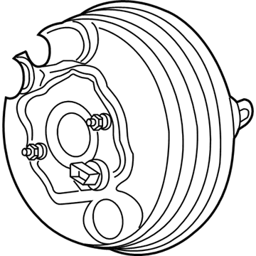 Chrysler Brake Booster - 68048544AA