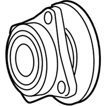 Dodge 4763182AB Hub & Bearing