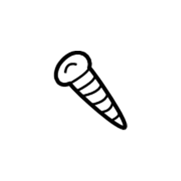 Dodge 6036070AA Upper Molding Screw