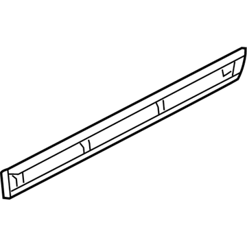 Jeep Door Moldings - 55157383AA